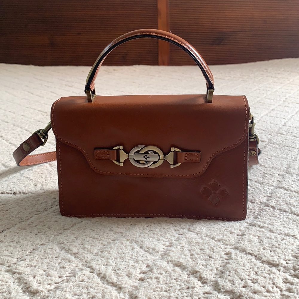 Women’s Patricia Nash Brown Leather Crossbody Bag